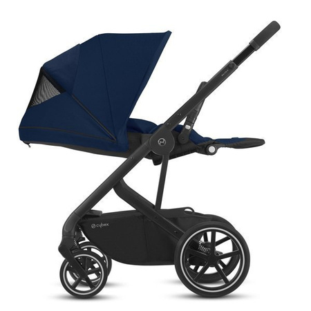 Cybex Balios S Lux Wózek Spacerowy Navy Blue - Czarna Rama 2022