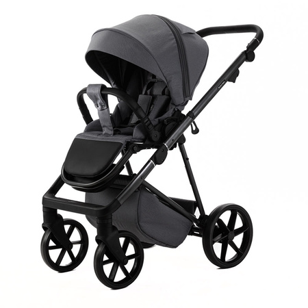 Adamex Delta Natura 4 Wózek Głęboko-Spacerowy Stone