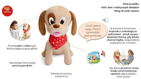 Chicco Interaktywny Piesek Lucky PL