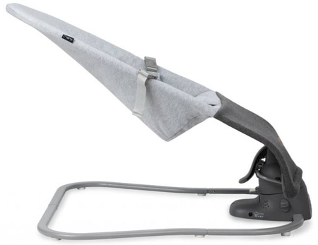 MoMi Bess Leżaczek Bujaczek Elektryczny z Pilotem Light Grey