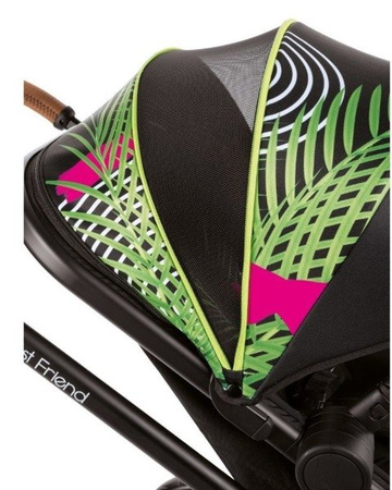 Chicco Trio Best Friend Jungle Comfort 3w1 Wózek Głęboko-Spacerowy Jungle