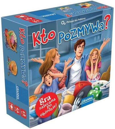 Granna Kto Pozmywa ? Gra Rodzinna