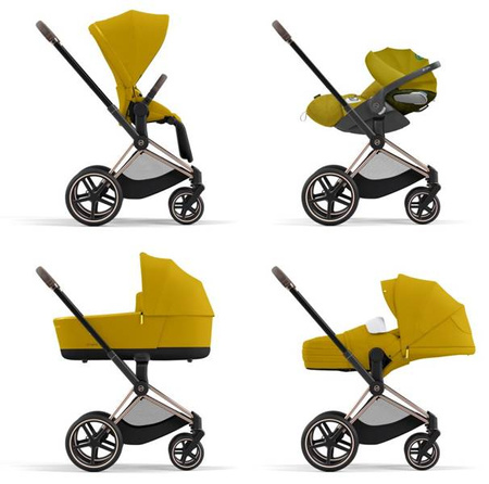 Cybex Priam 4.0 Wózek Spacerowy Mustard Yellow