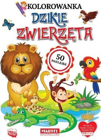 Kolorowanka Dzikie Zwierzęta