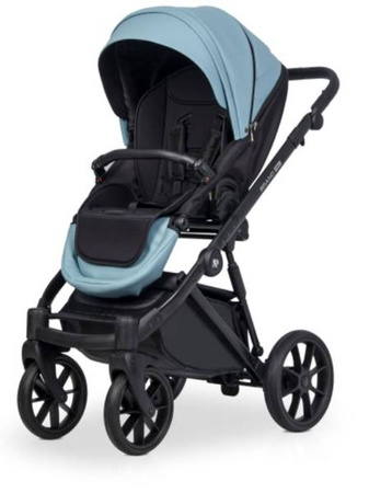 Riko Brano Pro Wózek Głęboko-Spacerowy 2w1 Crystal Blue