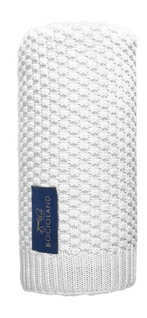 Bocioland Roma Kocyk Bambusowo-Bawełniany Biały BOC0260