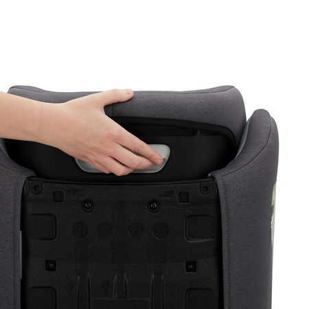 Kinderkraft Junior Fix 2 I-Size Fotelik Samochodowy 15-36kg 100-150cm Rocket Grey