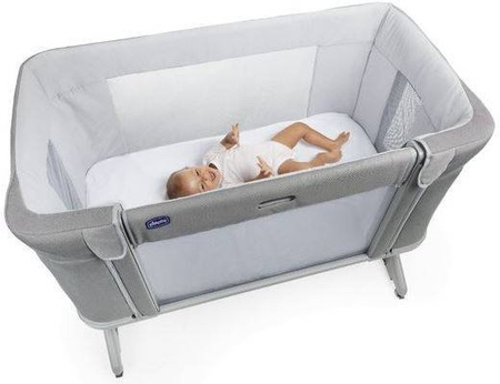 Chicco Next2Me Forever Łóżeczko Dostawne 3w1 do 22kg Cool Grey