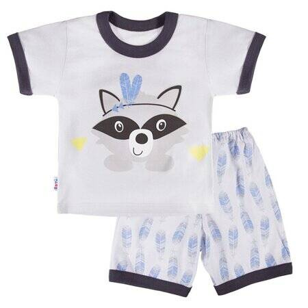 Eevi Piżama Chłopięca Family Rozmiar 122 Szara