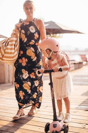 Scootandride Kask XXS-S Dla Dziecki 1-5 Lat Rose