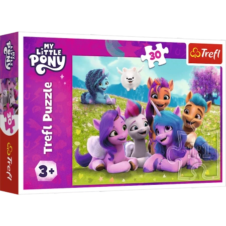 Trefl Puzzle 30 Przyjacielskie Koniki Pony