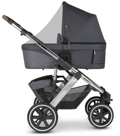 ABC Design Salsa 4 Air Wózek Głęboko-spacerowy 2w1 + akcesoria 2023 Asphalt