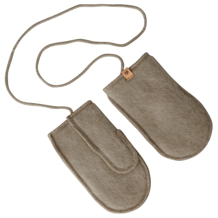 Zaffiro Rękawiczki dla Dzieci Wełna Premium 1-3 l Brown