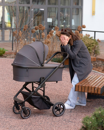 Carrello Alfa Gondola Do Wózka Feather Grey