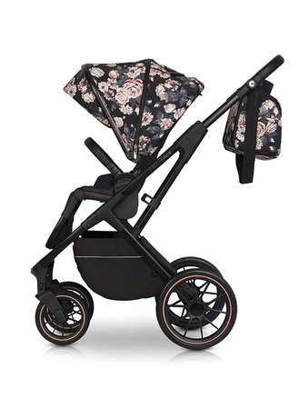 Cavoe Axo Style Wózek Głęboko-Spacerowy 2w1 + Torba + Adaptery La Rose