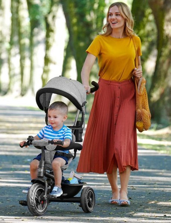 Kinderkraft Freeway Rowerek Trzykołowy 3w1 Pink