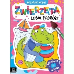 Aksjomat Malowanka Koloruję Wodą! Zwierzęta Lubią Podróże. 