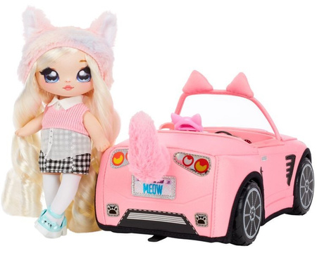 Na! Na! Na! Surprise Soft Plush Miękkie Auto Samochód Dla Lalek
