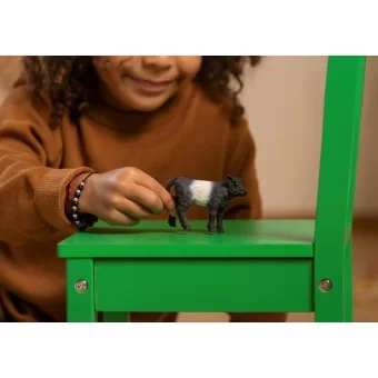 Schleich Farm World - Cielę Rasy Galloway