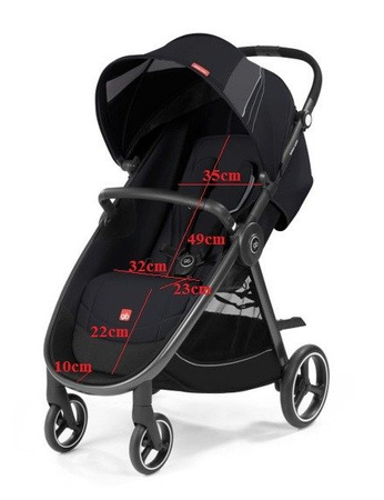 Cybex GB Biris 4 Air Wózek Spacerowy Laguna Blue