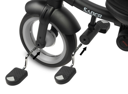 Toyz Saber Rowerek 3 Kołowy Red