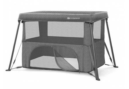 Kinderkraft Cami Łóżeczko Turystyczne Grey