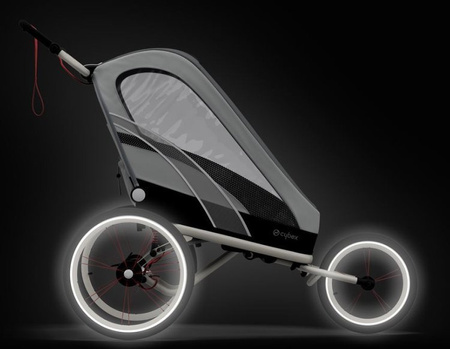 Cybex Zeno Siedzisko Przyczepki Do Biegania Do Roweru Cybex Sports Medal Grey