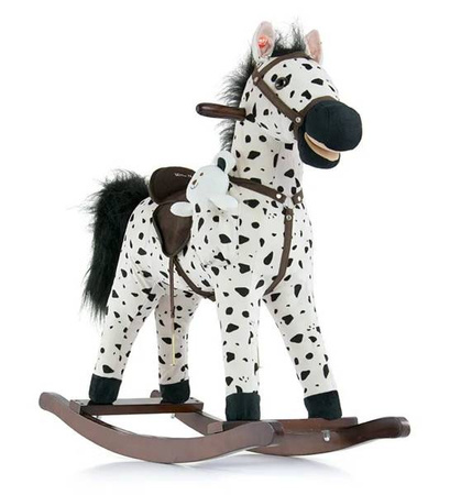 Milly Mally Koń Na Biegunach Mustang Black Dot