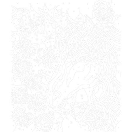 Janod Zestaw kreatywny Malowanie po numerach Jednorożce 2 obrazy 7+