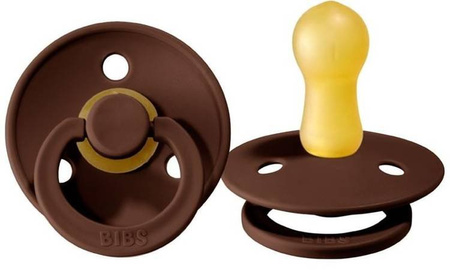 Bibs Smoczek Uspokajający Kauczukowy r. S Mocha