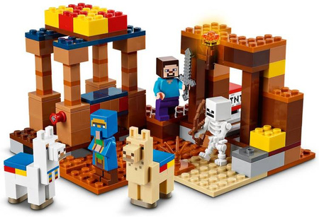 Lego Minecraft Punkt Handlowy 21167