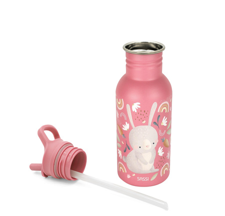 Sassi Butelka na wodę bidon 500 ml Królik