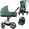 Cybex Priam 4.0 Wózek Głęboko-Spacerowy + Maxi-Cosi Pebble 360 Pro2 Fotelik Samochodowy