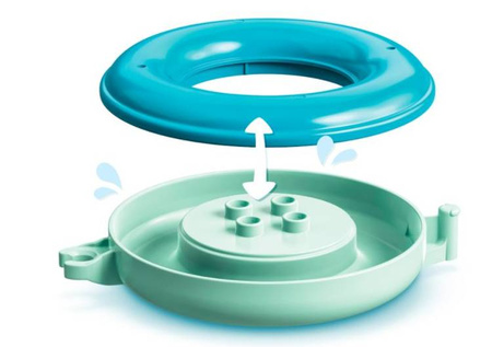 Lego Duplo Klocki Zabawa w Kąpieli: Pływająca Czerwona Panda 10964