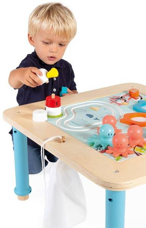 Janod Drewniany Progresywny Stolik Aktywizujący 18 M+