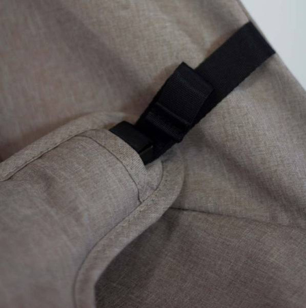 Petite&Mars Leżaczek Calmy Grey