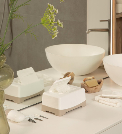 Luma Pudełko pojemnik na chusteczki White