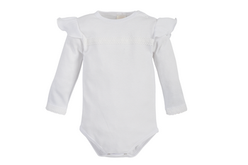 Makoma Body Białe Długi Rękaw Paris Girl 62