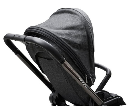 Muuvo Quick 2.0 Wózek Spacerowy Black Chrome Indigo