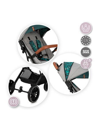 MoMi Estelle Dakar Wózek Spacerowy Jungle