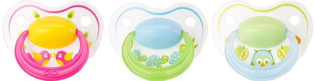 Bibi Smoczek Ortodontyczny Uspokajający Play With Us Happiness 0-6 m