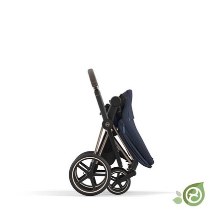 Cybex Conscious Green Leaf Priam 4.0 Tapicerka Siedziska Eco Dark Navy