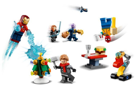 Lego Avengers Kalendarz Adwentowy 76196