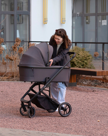 Carrello Alfa Gondola Do Wózka Feather Grey