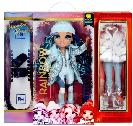 Rainbow High Winter Break Lalka Przerwa Zimowa Fashion Doll- Skyler Bradshaw