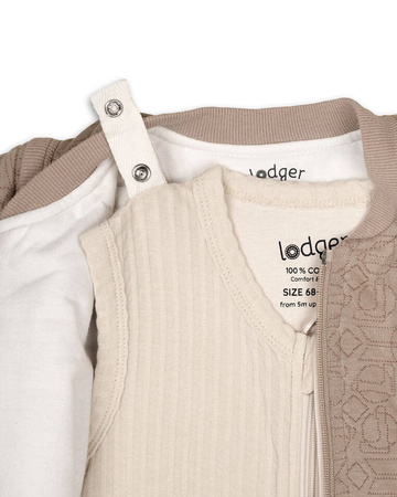 Lodger Śpiworek 4 pory roku z odpinanymi rękawami 4 m - 3 l Hopper Buffalo