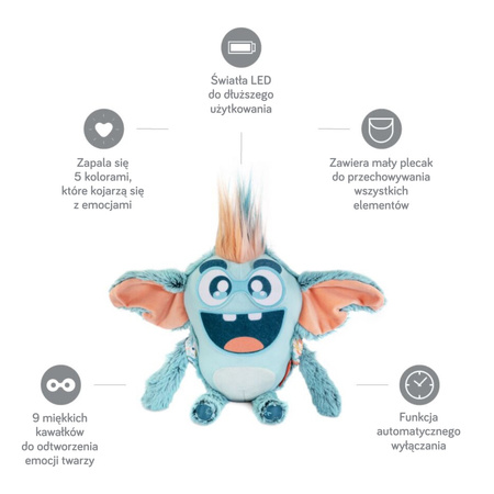 Miniland Stworek Poznaj Swoje Emocje - Przyjaciel emocji