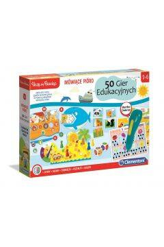 Clementoni Zabawka Edukacyjna 50 Gier Mówiące Pióro