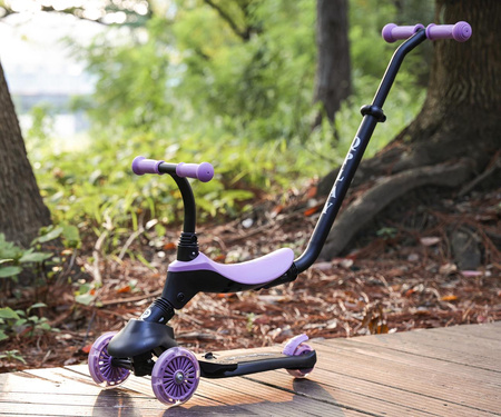 Qplay Hulajnoga Sema Evo 3w1 Violet