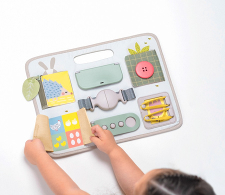 Taf Toys Tablica Aktywności Urban Garden – Edukacyjna Zabawka Rozwojowa 18m+